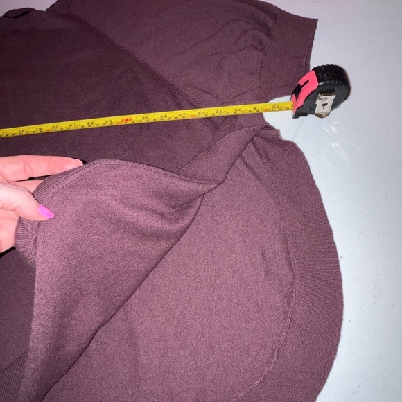 Denim 24/7 Deep Purple Knit Top - Picture 5 of 11